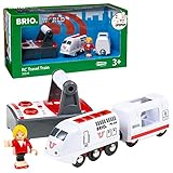 BRIO World 33510 IR Express Reisezug - Elektrische Lokomotive mit Fernsteuerung - Zubehör für die BRIO World - Kleinkindspielzeug empfohlen ab 3 Jahren