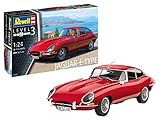 Revell Modellbausatz Jaguar E-Type (Coupé) I Originalgetreuer Modellbausatz I Maßstab 1:24 I Für Einsteiger I Unlackiert