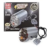 Mould King M0005 Technik Servomotor, Elektrisch Spielzeug Motor, Power-Funktion Zubehör kompatibel mit Technik Ferngesteuertes Bausteine Modellserien