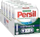 Persil Universal Megaperls (5 x 16 Waschladungen), Vollwaschmittel mit Tiefenrein Technologie, Waschmittel für reine Wäsche & hygienische Frische für die Maschine, 20 °C bis 95 °C
