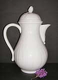 Hutschenreuther Dresden weiß - Kaffeekanne 6 Personen - 1.Wahl, NEU