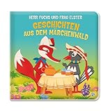 Trötsch Unser Sandmännchen Kinderbuch Herr Fuchs und Frau Elster Geschichten aus dem Märchenwald: Geschichtenbuch Vorlesebuch Bilderbuch