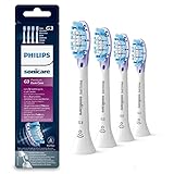 Philips Sonicare G3 Premium Gum Care Standard-Bürstenköpfe für Schallzahnbürste (Modell HX9054/17)