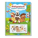 Trötsch Unser Sandmännchen Magnet-Spielbuch Pittiplatsch Pappenbuch mit Magneten: Kinderbuch Beschäftigungsbuch Entdeckerbuch Puzzlebuch