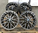 4 x 19 Zoll MM-CONCEPTS MM01 Alu Felgen 8,5x19 5x120 ET35 grau glanz lackiert kompatibel für 5er F10 F11 6er F13 F12 F06 X1 E84 M X3 E83 F25 X4 F26 X5 E53 Z3 Z4 E85 Paket Performance CSL NEU