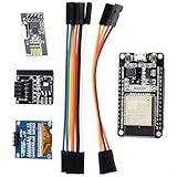 Jotekonoby OpenDTU Solar Datenübertragungseinheit Kit für Hoymiles Wechselrichter ESP32 NRF24L01+ OLED-Anzeigemodul kompatibel mit HM300 HM350 HM400 HM600 HM700 HM800