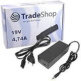Notebook Laptop Netzteil Ladegerät Ladekabel Adapter 19V 4,74A 90W inkl. Stromkabel für Medion MD-97373 MD-97400 MD-97600 MD-97667 MD-9783 MD-9783-A Titanium MD-9783A MD-9786 MD-9787 MD-9788