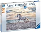 Ravensburger Puzzle 16586 - Pferd am Strand - 500 Teile Puzzle für Erwachsene und Kinder ab 10 Jahren, Pferde-Puzzle