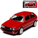 Volkwagen Golf II G-T-I G60 Rot 1983-1992 1/43 Norev Modell Auto mit individiuellem Wunschkennzeichen