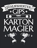 Trockenbauer Gips Karton Magier Lustiger Handwerker Monteur Spruch: RÄTSELBUCH - Lustige Handwerker Baustellen, Vintage Retro Geschenkidee - A4 ... Buch, Sketch, Planer, Geburtstag, Spruch