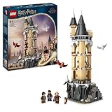 LEGO Harry Potter Eulerei auf Schloss Hogwarts, Abenteuer-Set mit Spielzeug-Tieren und 3 Mini-Figuren, Spielzeug zum Film für Kinder, Geschenk für Mädchen, Jungen und alle Fans ab 8 Jahren 76430