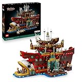 LEGO ONE Piece - Das Baratie schwimmende Restaurant - Spielzeug für Erwachsene mit detailliertem Innenraum & 10 Minifiguren - inkl. Ruffy, Nami & Sanji -Modellbau - Anime Geschenk für Fans - 75640