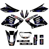 ENARUI Dekor Aufkleber Decals Graphics für Yamaha DT X 125 2002 2003 2004 2005 2006 2007