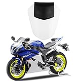 Topteng Motorrad Hinten Sozius-Sitz, Motorrad Fondpassagier Soziusabdeckung ABS Pad Motor Verkleidung Heckabdeckung für Yamaha YZF R6 2008-2016 Fairing