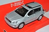 Welly Toyota RAV4 SUV Silber CA30W 2006-2013 ca 1/43 1/36-1/46 Modell Auto