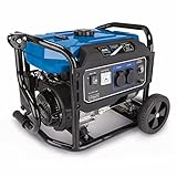 Scheppach SG3200x Generator Stromgenerator Stromerzeuger Notstromaggregat 2800 Watt | 6 PS Leistung | 15L Tank | 212 cm³ 4-Takt-Motor | 2x 230V Steckdose | inkl. Griff & Fahrvorrichtung