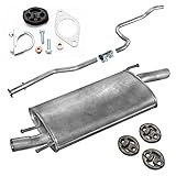 Auspuff Komplett end/mittel Fiesta 1.3i 60PS bis 05/2002 Neuware+Montageware