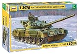 Zvezda 500783591-1:35 Modell Russischer Kampfpanzer T-80UD