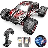 DEERC 9300 Ferngesteuertes Auto für Kinder,1/18 RC Car 4WD mit 40 km/h Hochgeschwindigkeits,2 Akku Lange Laufzeit,2,4 GHz Fernbedienung Geländewagen Outdoor Indoor Fahrzeug für Jungen Erwachsene