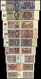 JDS Collection *** 1-100 DDR Mark - Kuponausgabe 1948-9 Banknoten - Alte DDR Währung - Pick 01-07 - Reproduktion ***