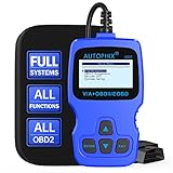 AUTOPHIX V007 OBD2 Diagnosegerät Kompatibel mit VAG mit Motor ABS Airbag Getriebe löschen Fehlercodeleser Drosselklappenanpassung TP-Positionsprüfung Ölbremsbelag-Rückstellung Diagnosegerät Auto
