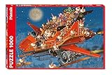 Piatnik Vienna 5565 Puzzle Ruyer Weihnachtsjet 1000 Teile, Bunt, 68 cm x 48 cm