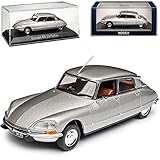 Citroen DS23 Pallas Limousine Silber Grau Metallic 1972-1975 1/43 Norev Modell Auto mit individiuellem Wunschkennzeichen