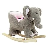 Sweety Toys 12886 Schaukeltier Madame Elefant mit Sound