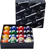 Powerglide 57130 Billardkugeln, nummeriert, Durchmesser: 57,2 mm