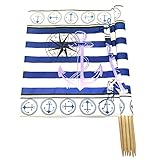 Aves-24 Windschutz 8m x 80cm für Strand Garten See Meer SICHTSCHUTZ Wind Zaun Schutz Blickschutz Camping (27. Anker Lila)