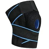 ACWOO Kniebandage Damen Männer,Verstellbare Kniestütze mit Seitenstabilisatoren & Patella Gel Pad, Orthopädische Kniestütze, Sport Bandage Knie für Meniskusriss, Knieschmerzen Lindern, Arthritis