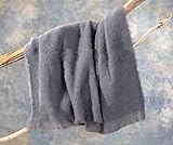 Wohnen & Accessoires GmbH & Co. KG Luxus 100% Mohairdecke, Mohairplaid graublau 130x180cm