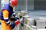 Diamant Beton Kettensäge 230 Volt Betonsäge Betonschneiden wassergekühlten mit Diamantsegmenten Kette
