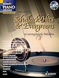 "Schellack-Hits & Evergreens": 16 unvergessliche Melodien. Klavier. Songbook. (Schott Piano Lounge)