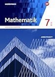 Mathematik - Ausgabe 2016 für Realschulen in Bayern: Arbeitsheft 7 WPF II/III mit Lösungen