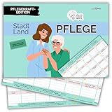 Stadt Land Pflege by snaPmee - Geschenk für Pflegekräfte, Krankenpfleger & Altenpfleger - Quiz Spiel mit 50 Blatt Din-A4