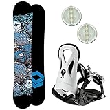 Ftwo TNT Kinder Snowboard Set ~ 130 cm JUNIOR BINDUNG GR. M + PAD