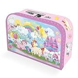 Trötsch Kinderkoffer groß Einhornwelt: Pappkoffer Reisekoffer Kinder Spielkoffer (Einhornwelt: Alles rund ums Einhorn)
