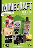 Minecraft - 10 papertoys mini-têtes de monstres