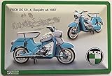 Deko7 Blechschild 30 x 20 cm - Steyr Puch DS 50-4