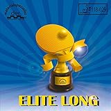 DER MATERIALSPEZIALIST Belag Elite Long (Langnoppe) Optionen OX, schwarz