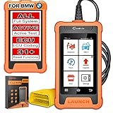 LAUNCH X431 Creader Elite OBD2 Diagnosegerät für BMW Gleiche Funktion X431 Diagnosegerät Tool, vollständige Systemdiagnose, 31 + Reset-Funktion, bidirektionale Steuerung, ECU-Codierung