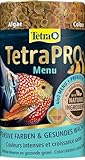 Tetra Pro Multi-Crisps Menu - 4in1 Premium Fischfutter-Mischung mit verschiedenen Crisps-Sorten für Energie, Farbe, Wachstum, 250 ml Dose