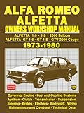 ALFA ROMEO ALFETTA 1973-1980 Owners Workshop Manual