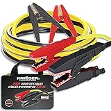 K KRIËGER Starthilfekabel, 7.6m 50mm² 1000A Tragbarer Autobatterie-Booster mit Kabelklemmen. Starthilfekabel und Überbrückungskabel für Auto und LKW. KFZ Starterkabel mit Überspannungsschutz