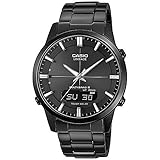 Casio HerrenArmbanduhr Analog-Digital Quarz massives Edelstahl LCW-M170DB-1AER
