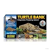Exo Terra Turtle Bank, magnetische, schwimmende Insel für Schildkröten, ideal für Aqua-Terrarien, groß