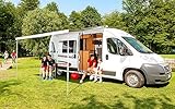 Fiamma Dachmarkise F80S Schwarz 400 cm grau Markise Camping Sonnenschutz Wohnmobil Sonnendach Reise