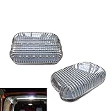 YaaGoo Innenraum-Dachleuchte für Ford Transit, Tourneo, Custom, Connect, Courier MK8 MK9, Laderaum Laderaumlicht Deckenlampe mit Canbus (2er Pack)