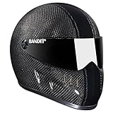 Bandit XXR Carbon Helm für Streetfighter, Sports-Farbe:carbon;Größe:L(59-60cm)